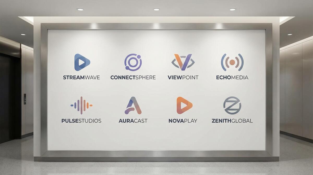 小马拉大车合作品牌Logo墙